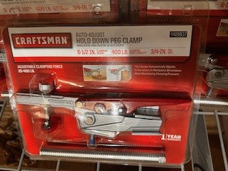 CRAFTSMAN PEG CLAMP